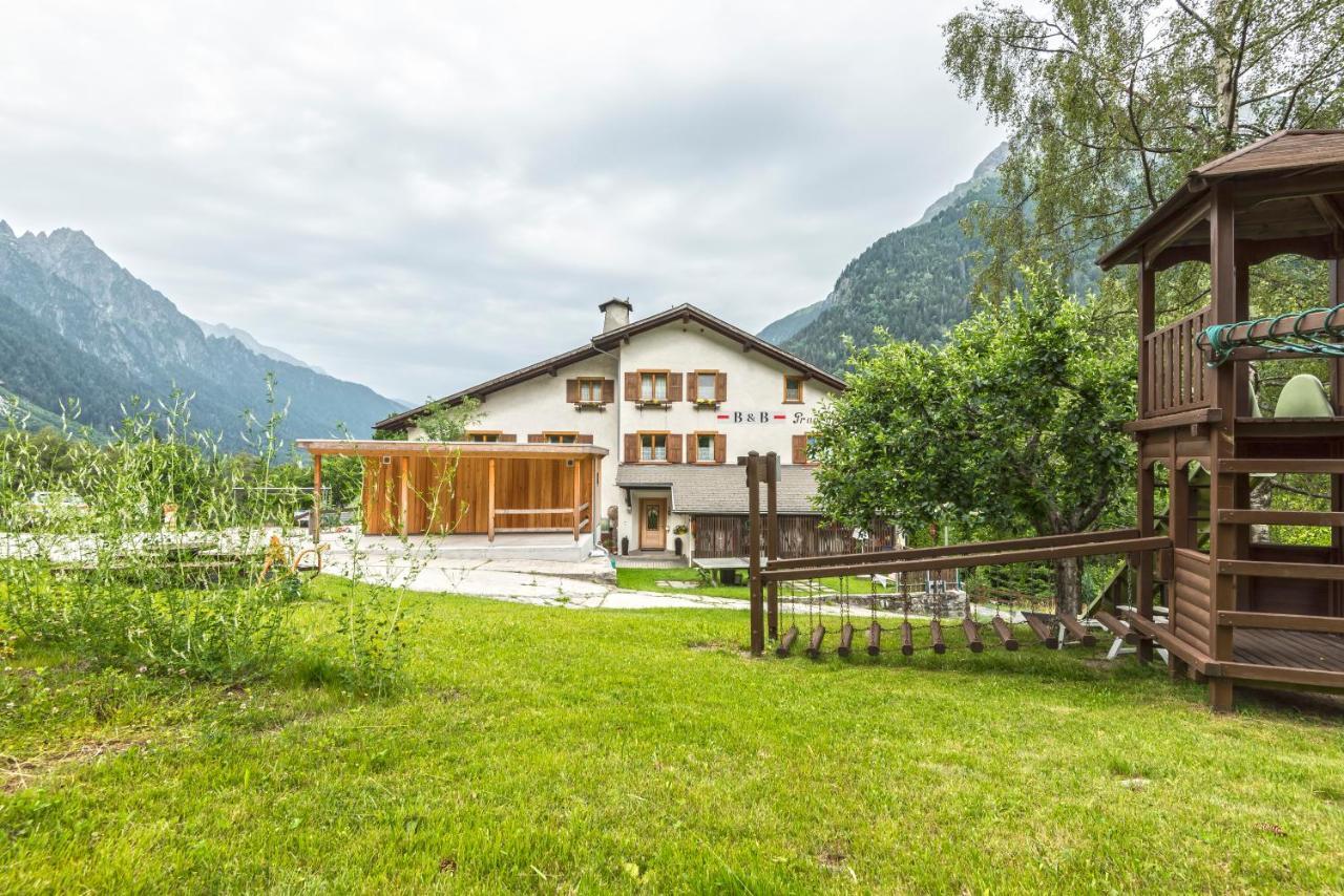 B&B Pranzaira Vicosoprano Zewnętrze zdjęcie